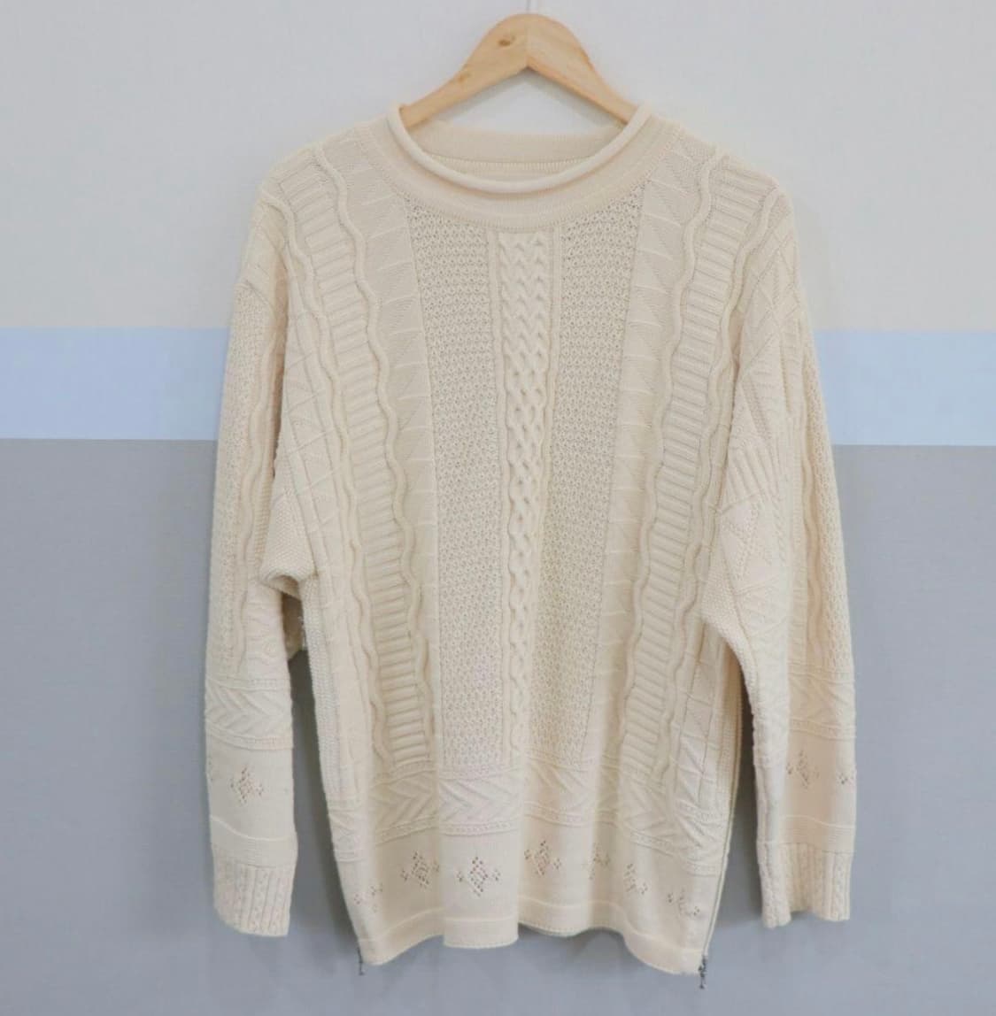 Niceness Jonathan 케이블 니트 상품이미지1