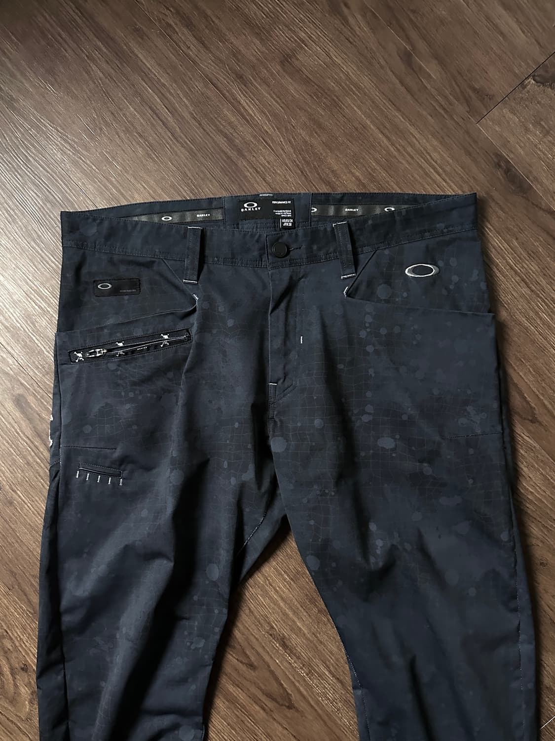 Oakley 스컬 & 스프레드 그래프 체크 팬츠 상품이미지8