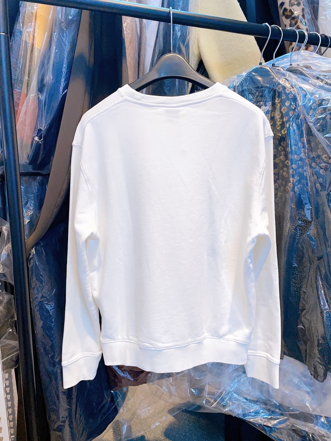 (정품/새상품) 오트리 화이트 테니스 클럽 맨투맨 상품이미지3