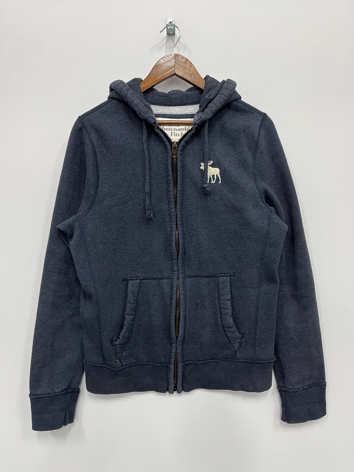 아베크롬비 순록 네이비 후드집업  상품이미지1