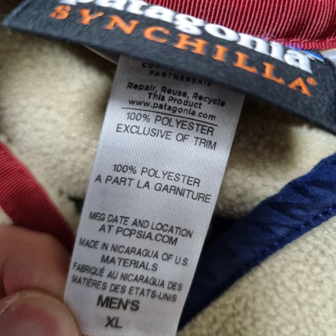 파타고니아 신칠라 앨캡카키 (오트밀베이지) 상품이미지3