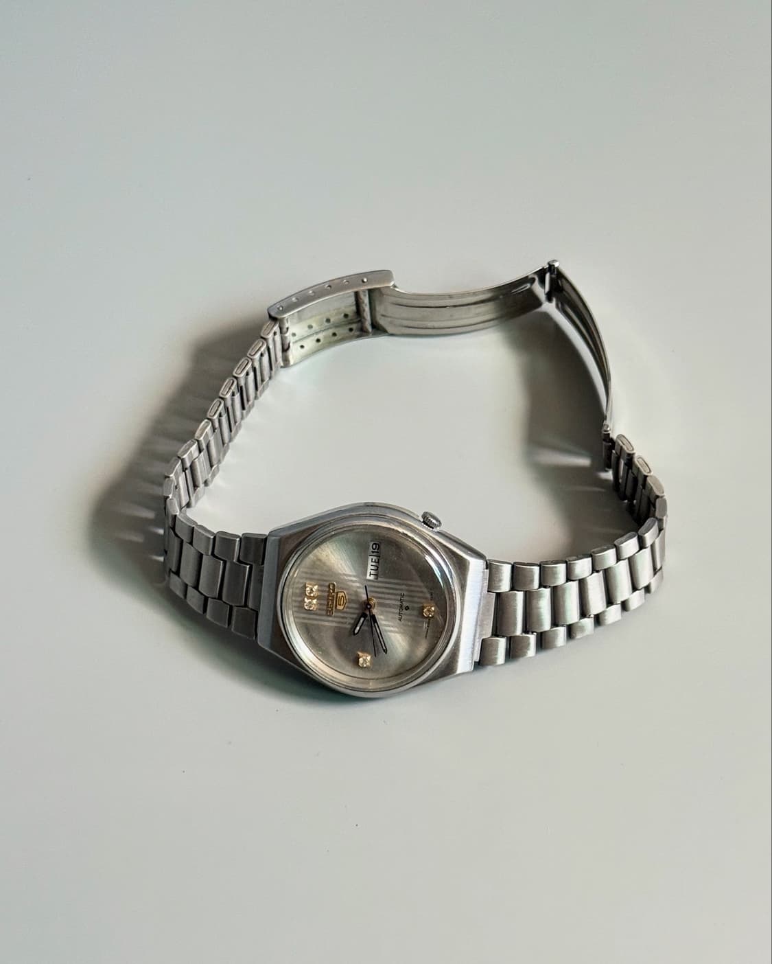 vintage SEIKO 5 Automatic metal watch 상품이미지3