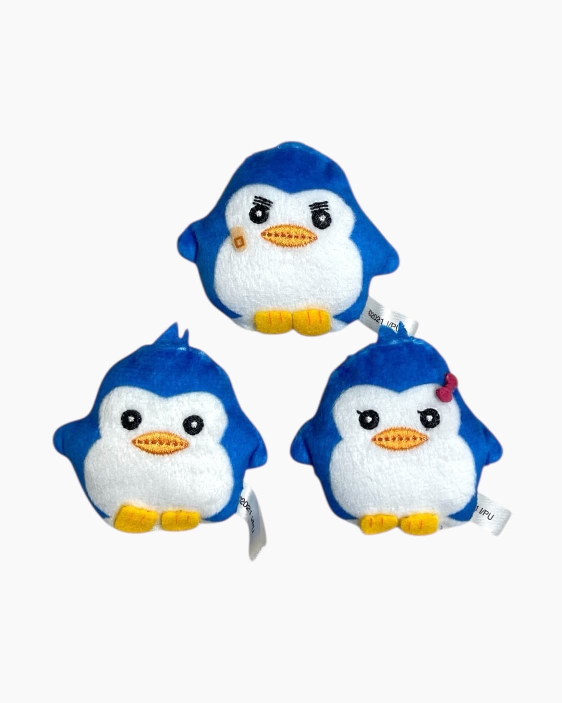 돌아가는 펭귄드럼 펭귄 1호 2호 3호 인형 뱃지 상품이미지1