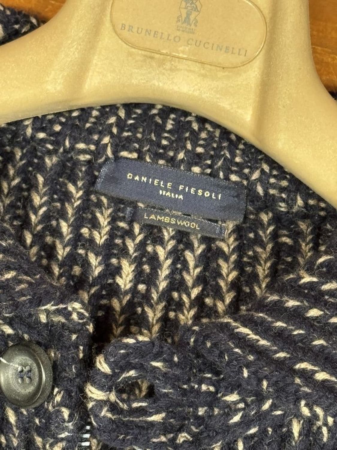 다니엘 피에솔리 니트 가디건 상품이미지6