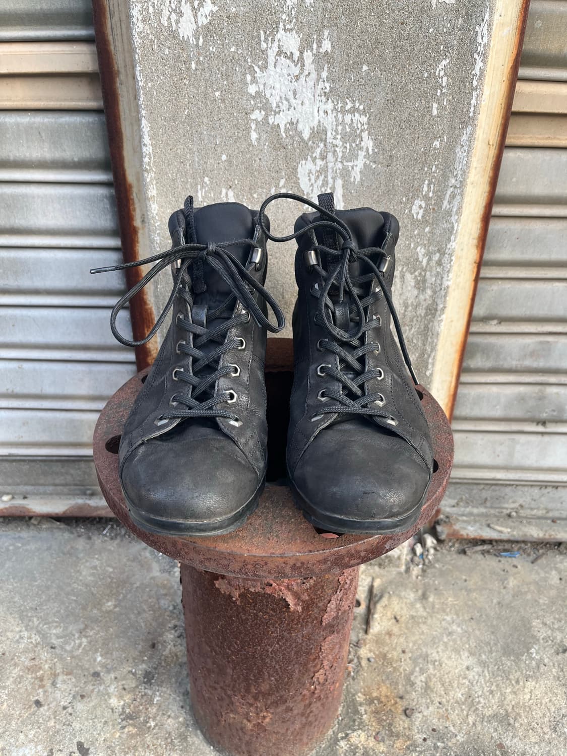 Prada Sports 스웨이드 하이킹 부츠 상품이미지3