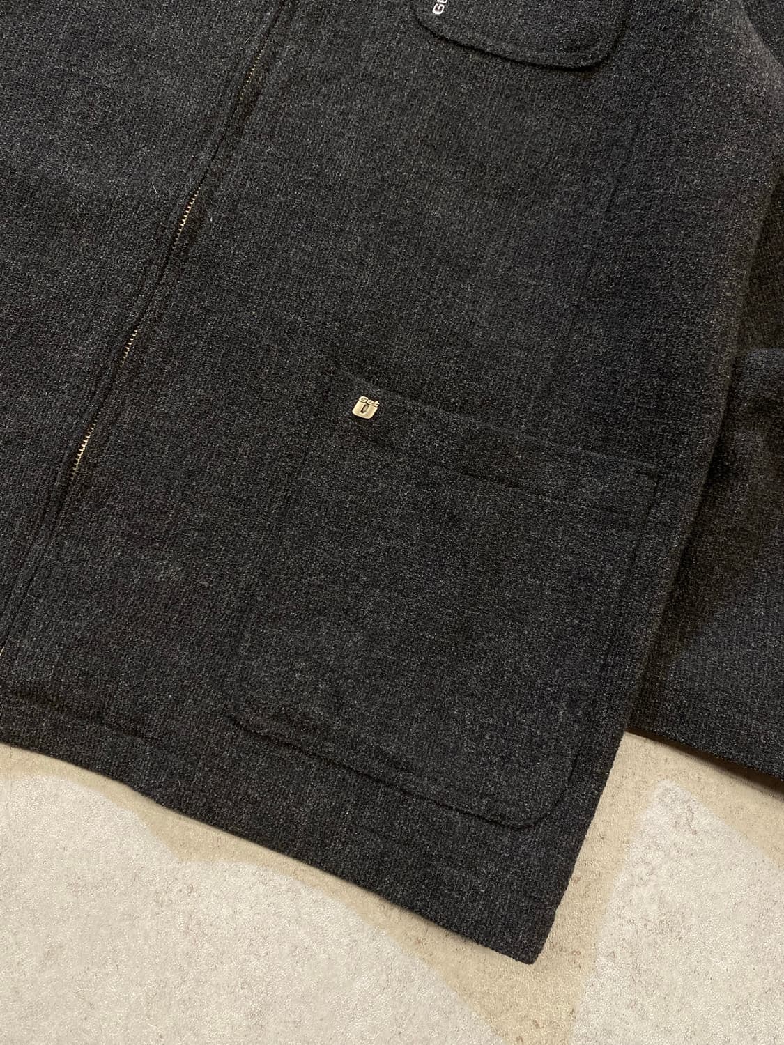 [100] 90s Get Used 겟 유즈드 미니멀 집업 자켓 상품이미지3