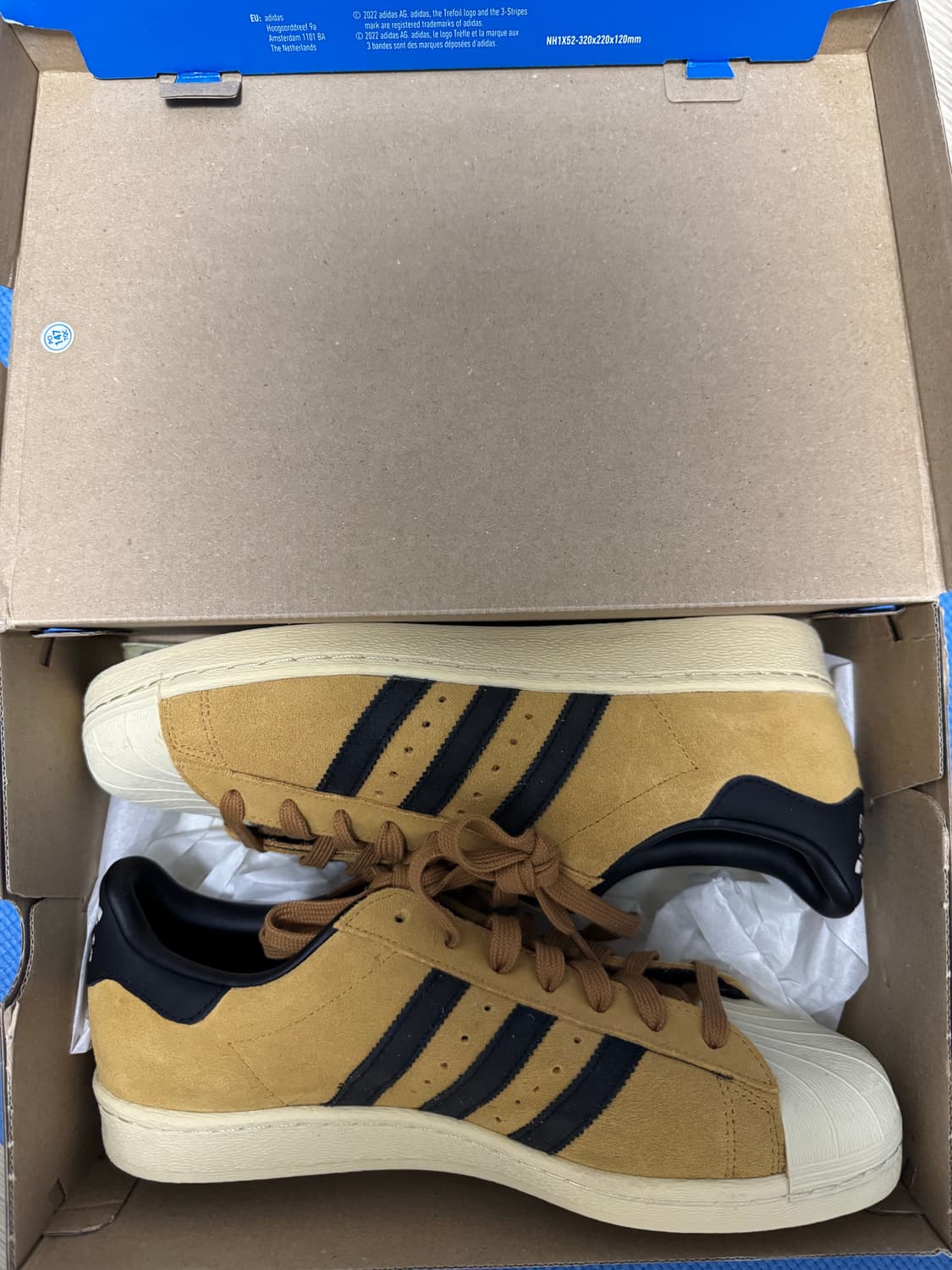 아디다스 슈퍼스타 82 메사 코어 블랙 295사이즈 상품이미지1