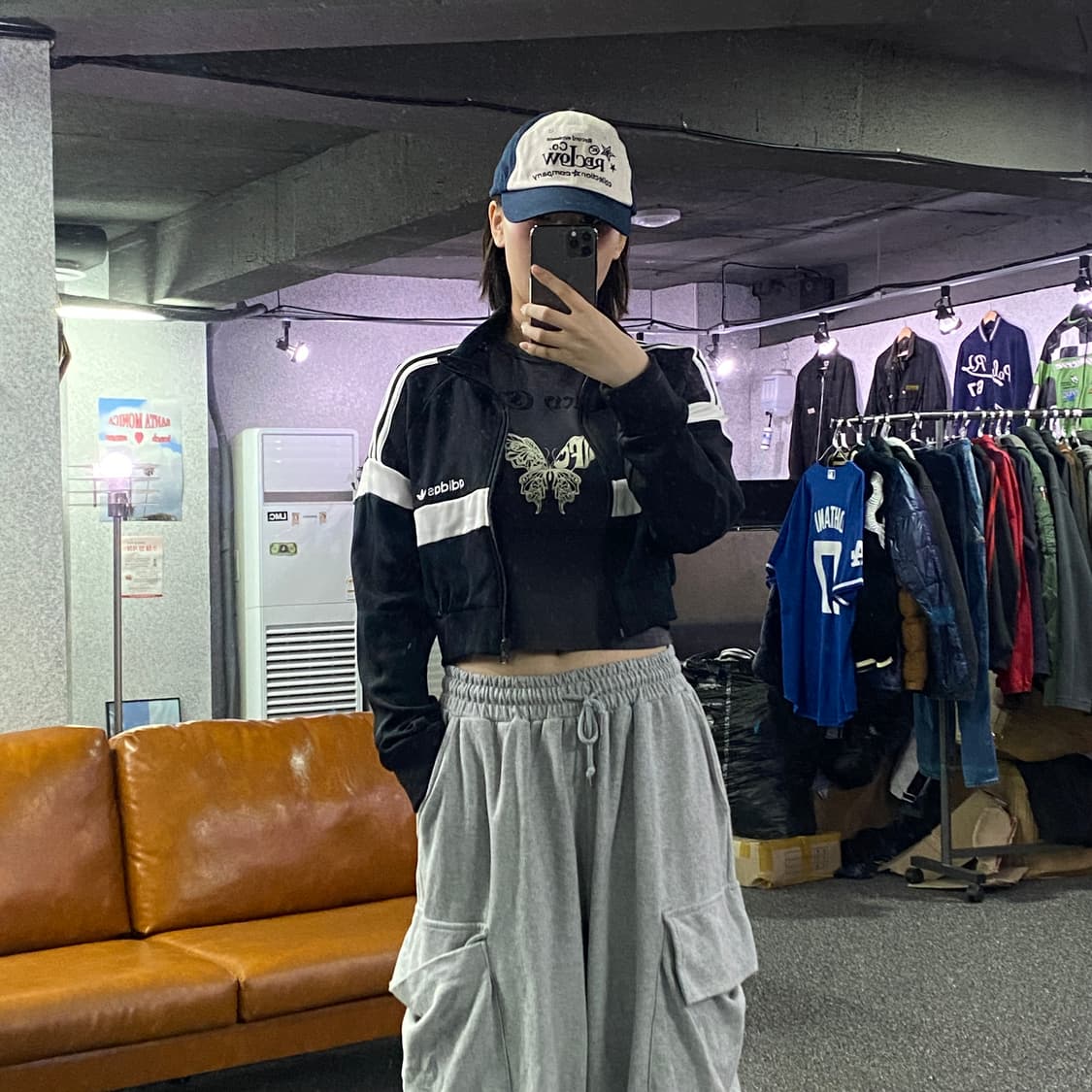 아디다스 아치로고 크롭 트랙탑 져지 B3021 상품이미지1