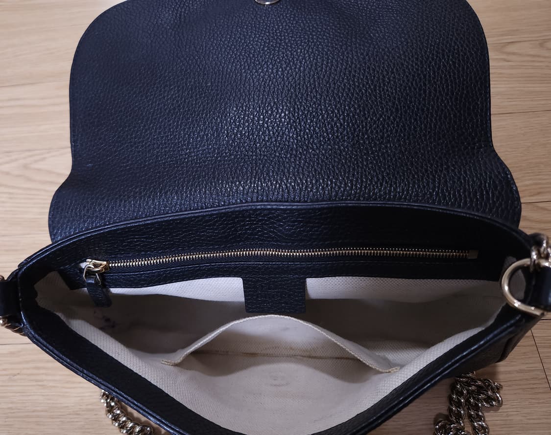 GUCCI 구찌 소호 인터로킹 테슬 체인 크로스백 (모델: 536224) 상품이미지7