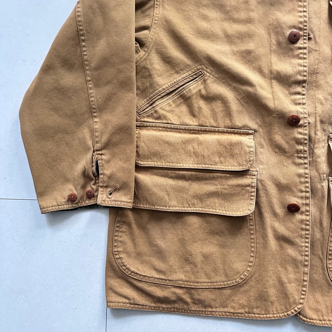 90s 폴로 컨트리 랄프 로렌 리버시블 헌팅 자켓 XL 상품이미지4