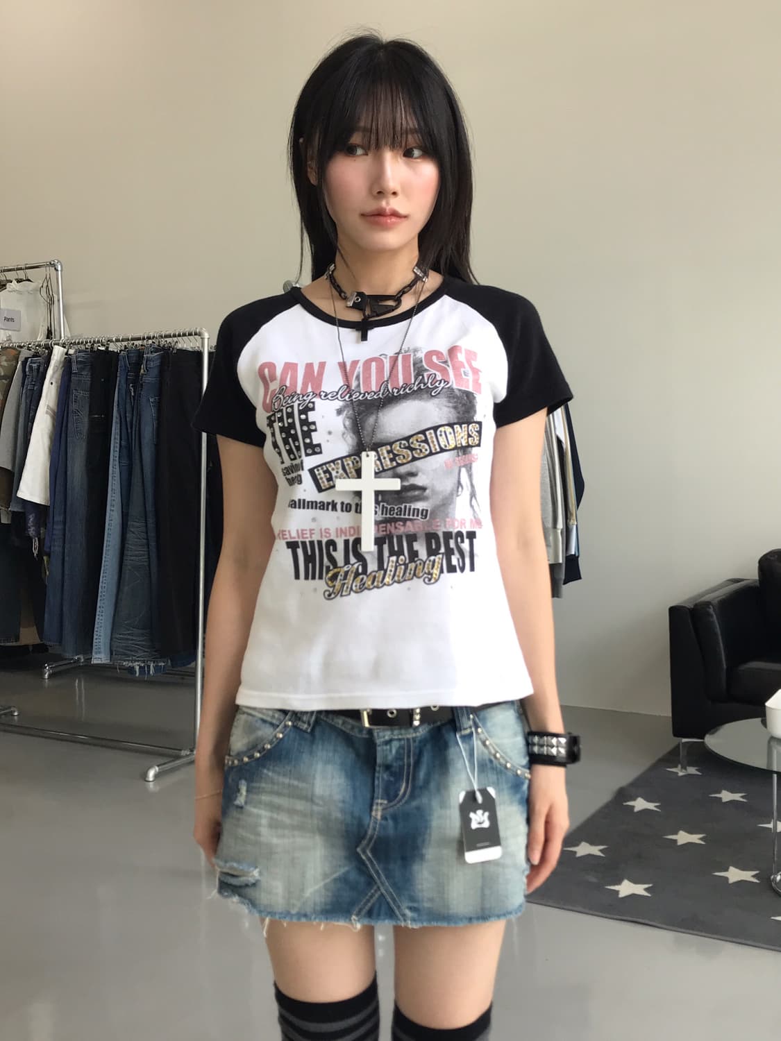 La Perla Kitsch Cubic T-Shirts 상품이미지3