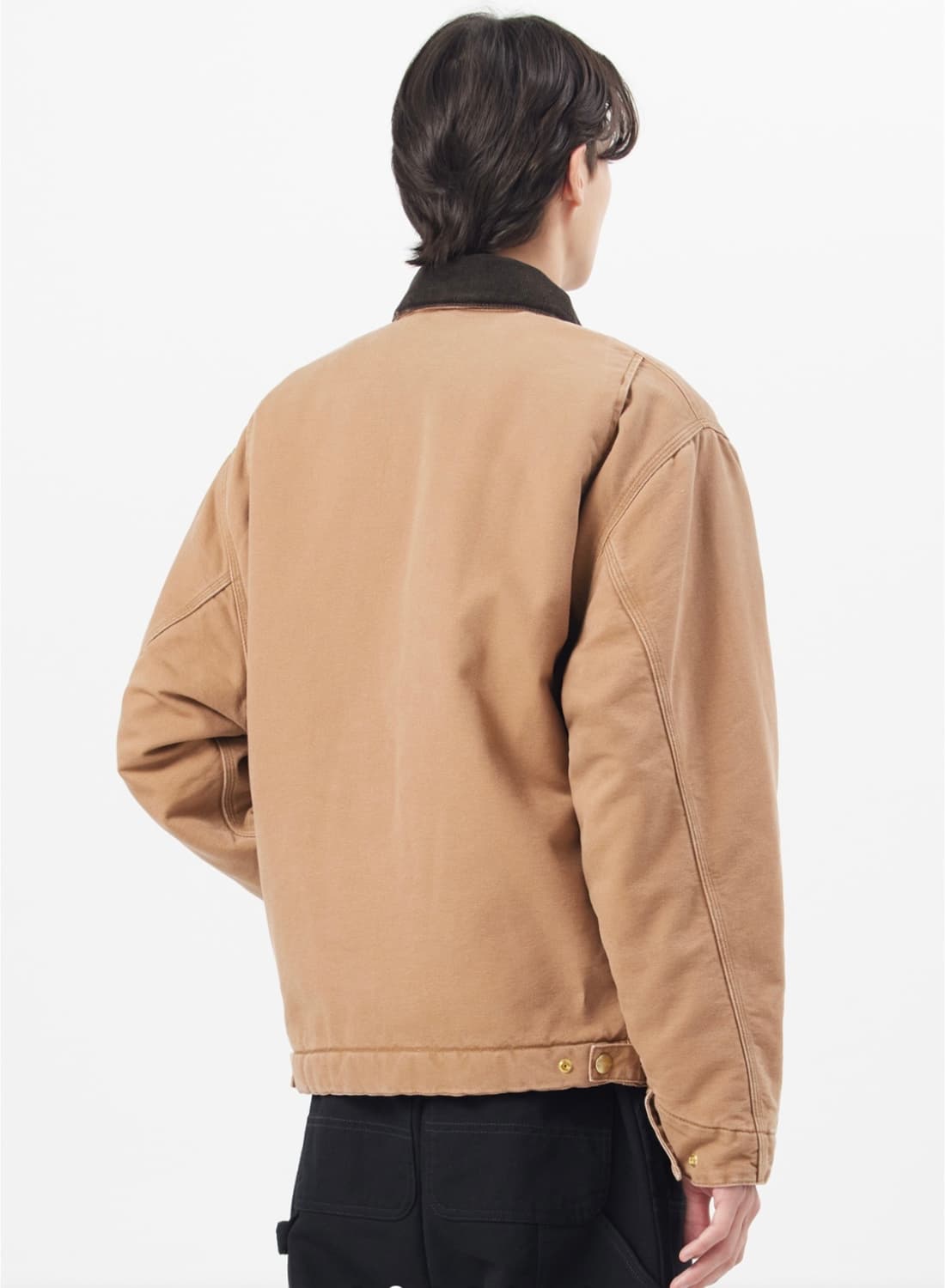 칼하트 wip 디트로이트 자켓 해밀턴 브라운 상품이미지7