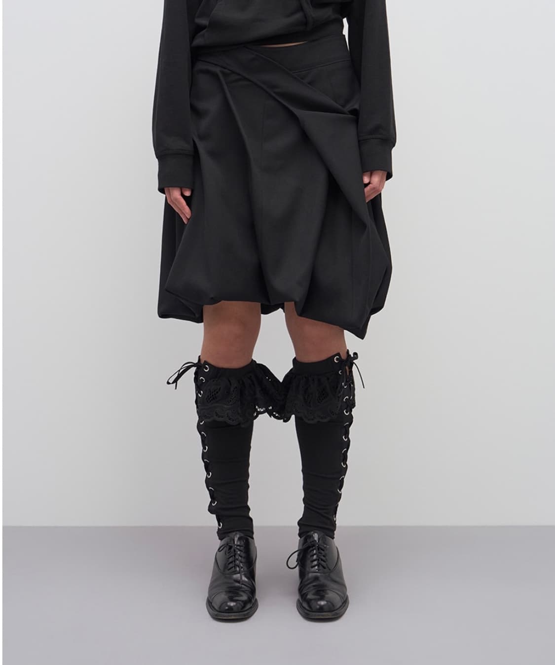 LCDC twill volume skirt M 상품이미지1