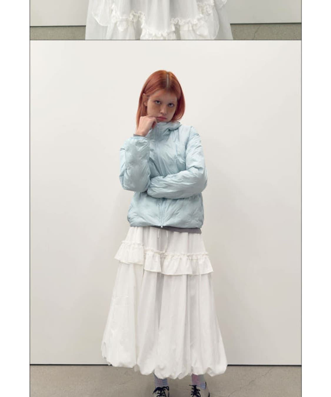 타입서비스 Bonded Dot Down Jacket [Blue]
 상품이미지6