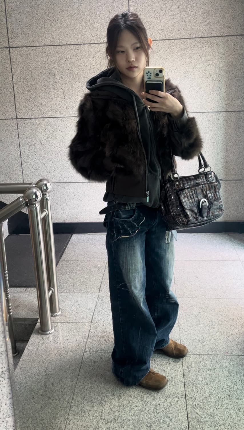 빈티지 리얼 퍼자켓 상품이미지1