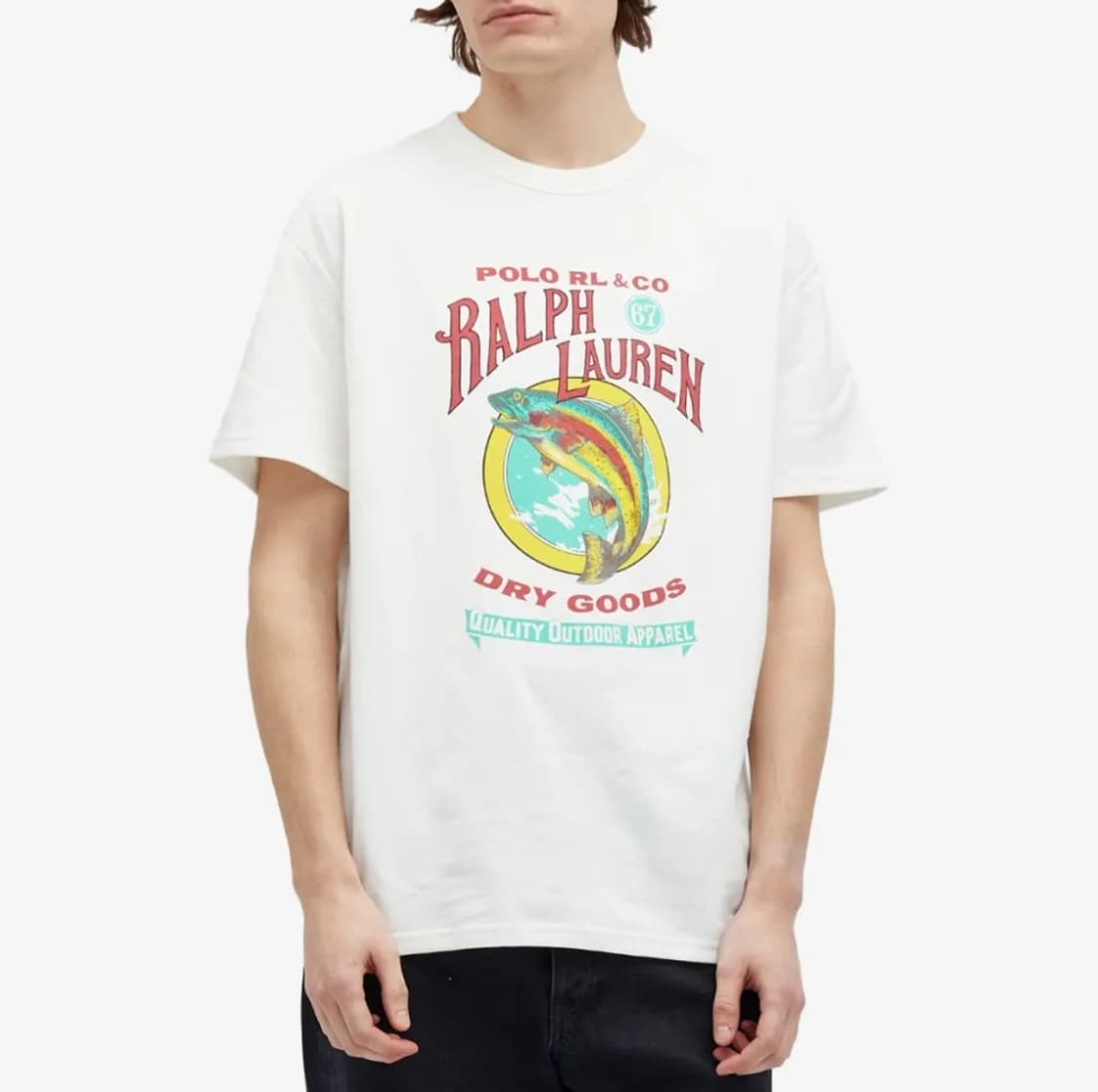 S 미개봉) 폴로 랄프로렌 X 엔드 피싱 반팔 티셔츠 체감 M L 100 상품이미지1