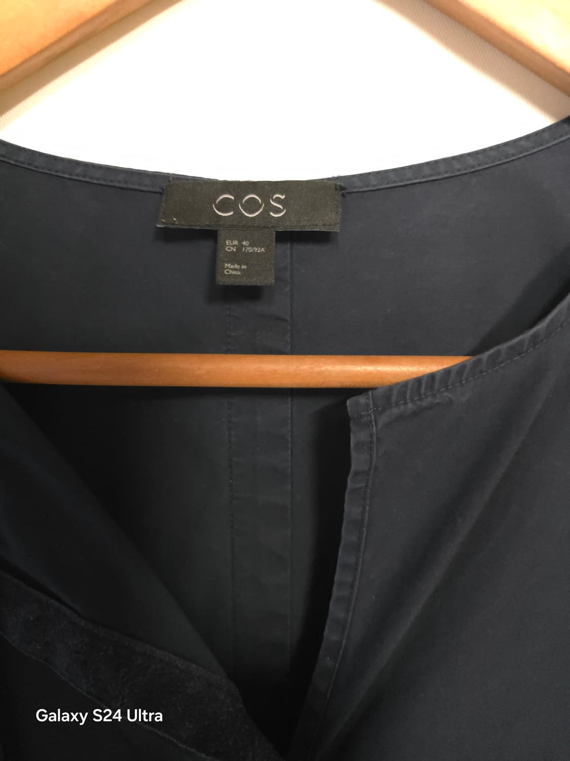 코스 네이비  언발란스 원피스 Eur 40 ✨️정품✨️ 상품이미지3