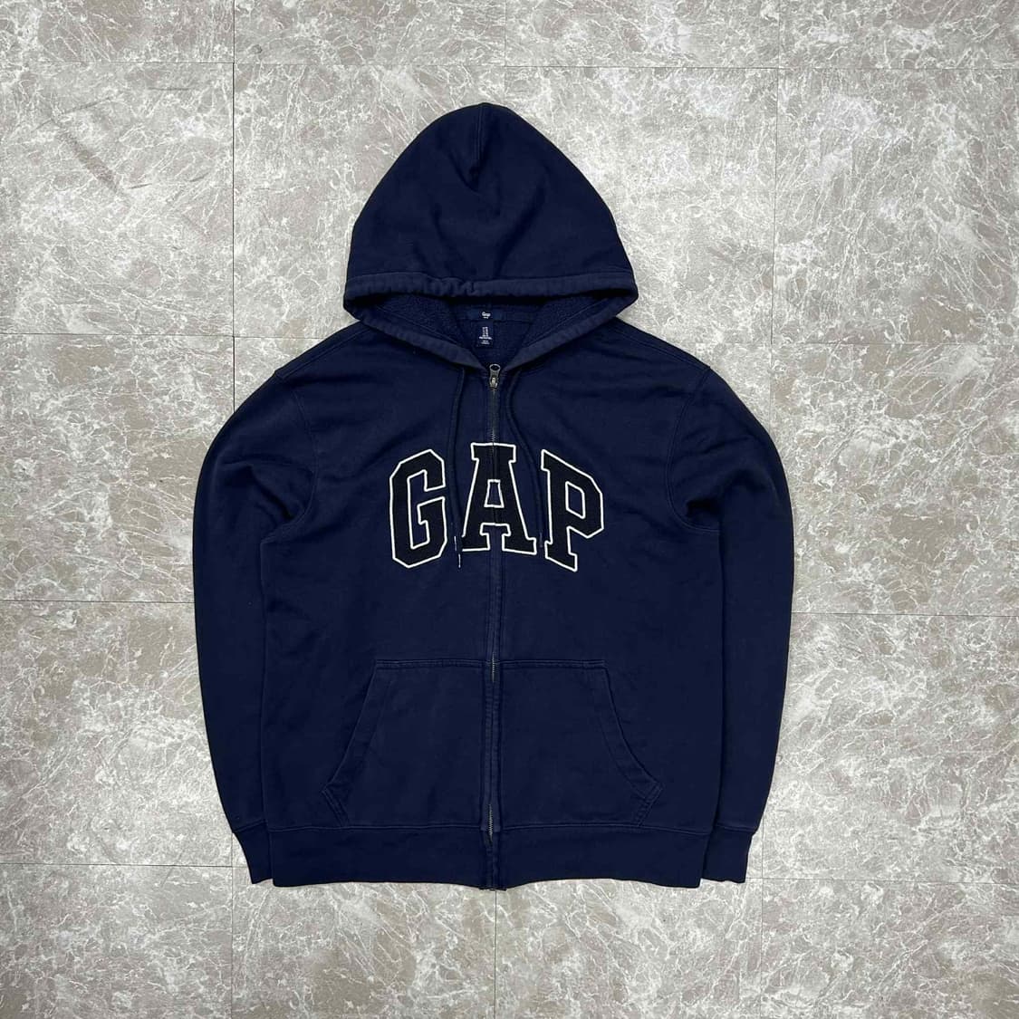 Gap 갭 네이비 폭닥 걸즈 스웻 후드집업 희귀져지(M) 상품이미지2