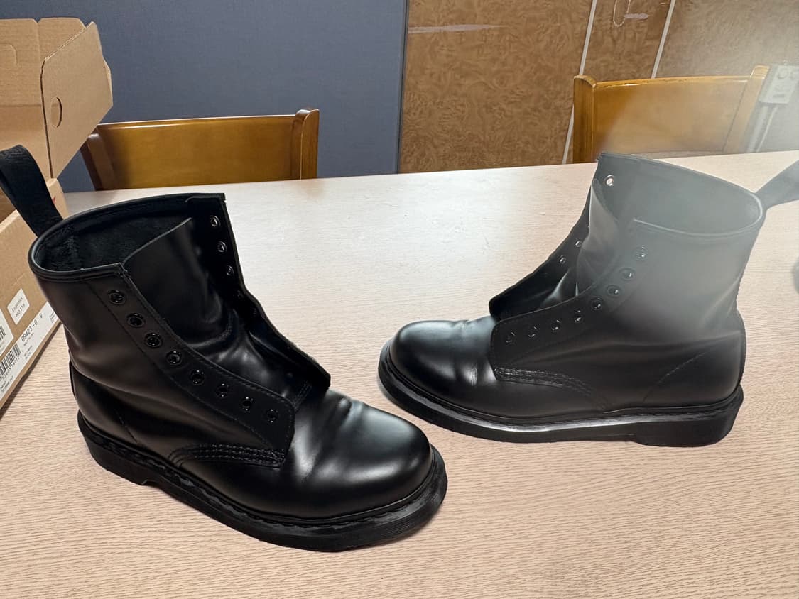 닥터마틴 1460 모노 블랙 부츠 270mm 상품이미지6