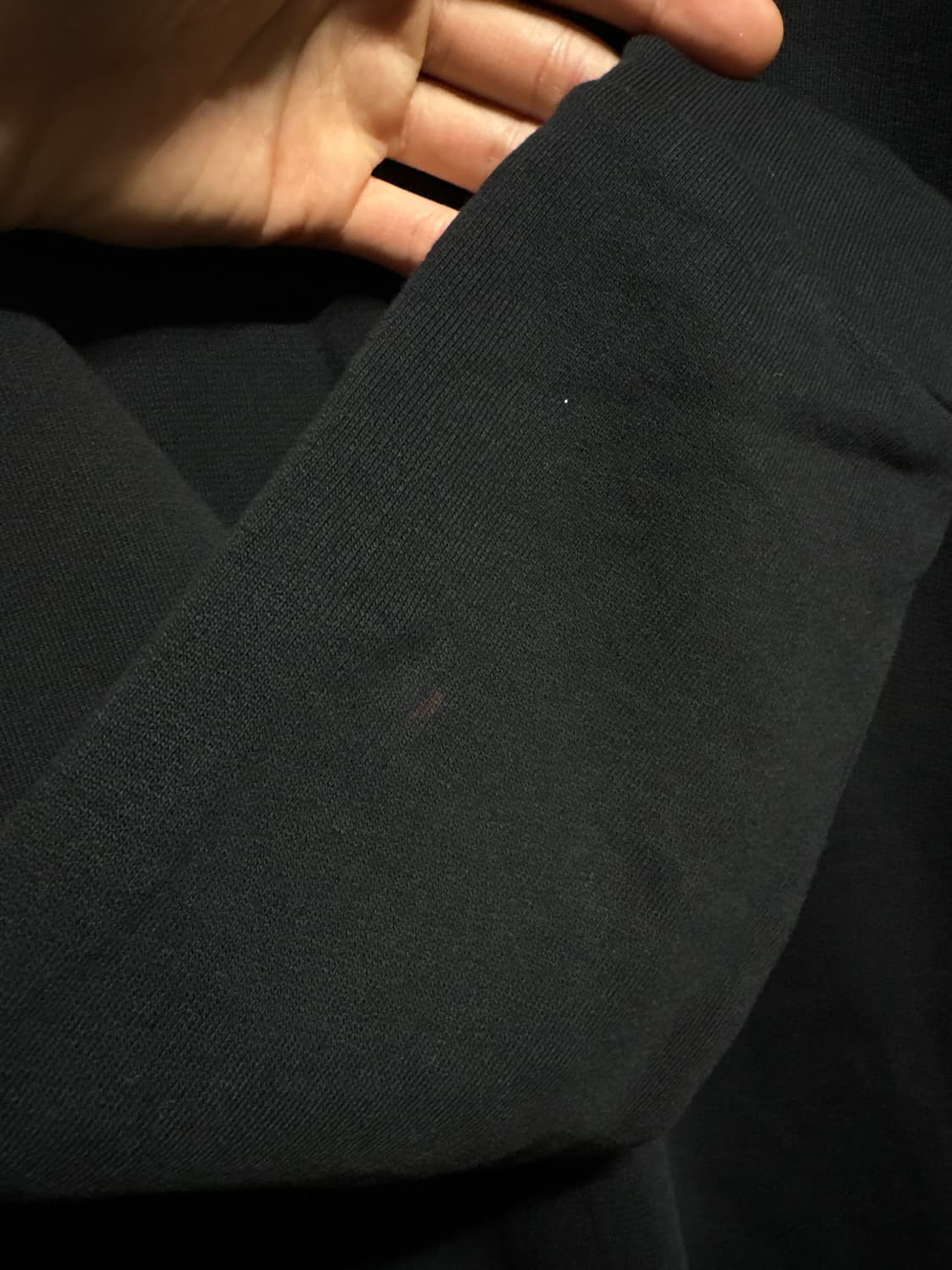 블랙 맨투맨 상품이미지3