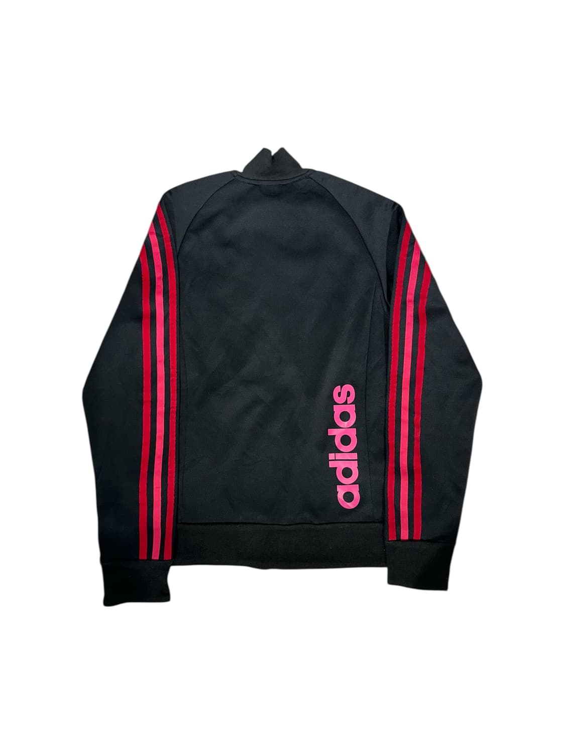 아디다스 블랙 핑크 삼선 스펠아웃 트랙탑 져지 L 상품이미지6