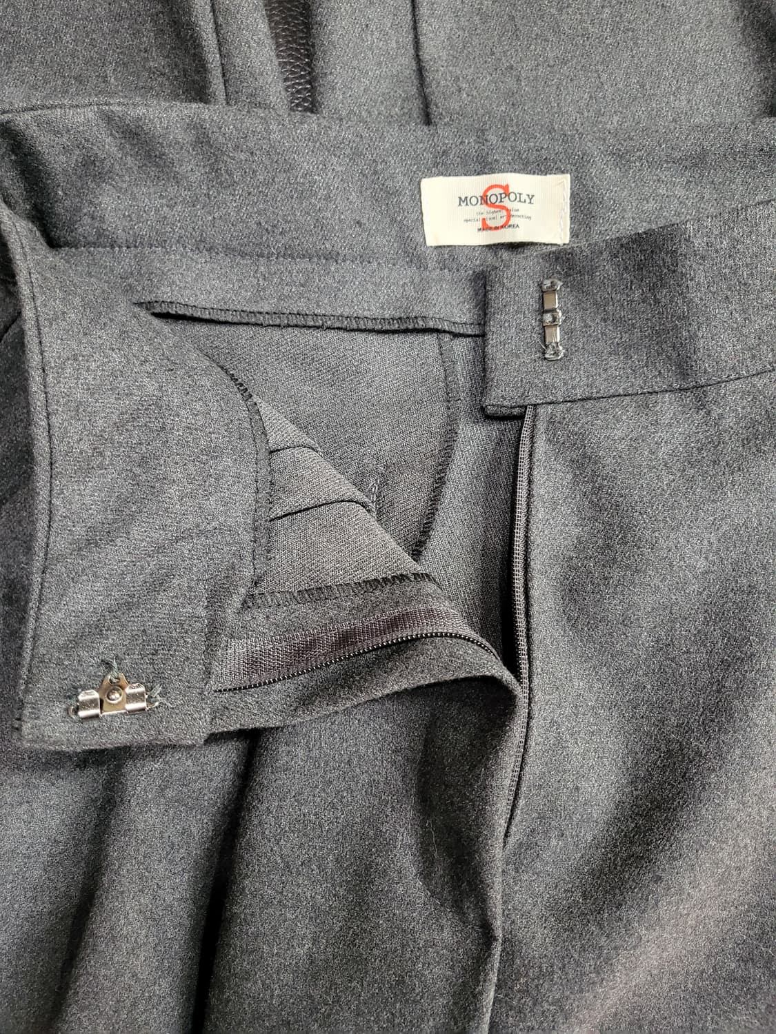 모노폴리 핀터  와이드 큐롯 팬츠(새상품) 상품이미지5