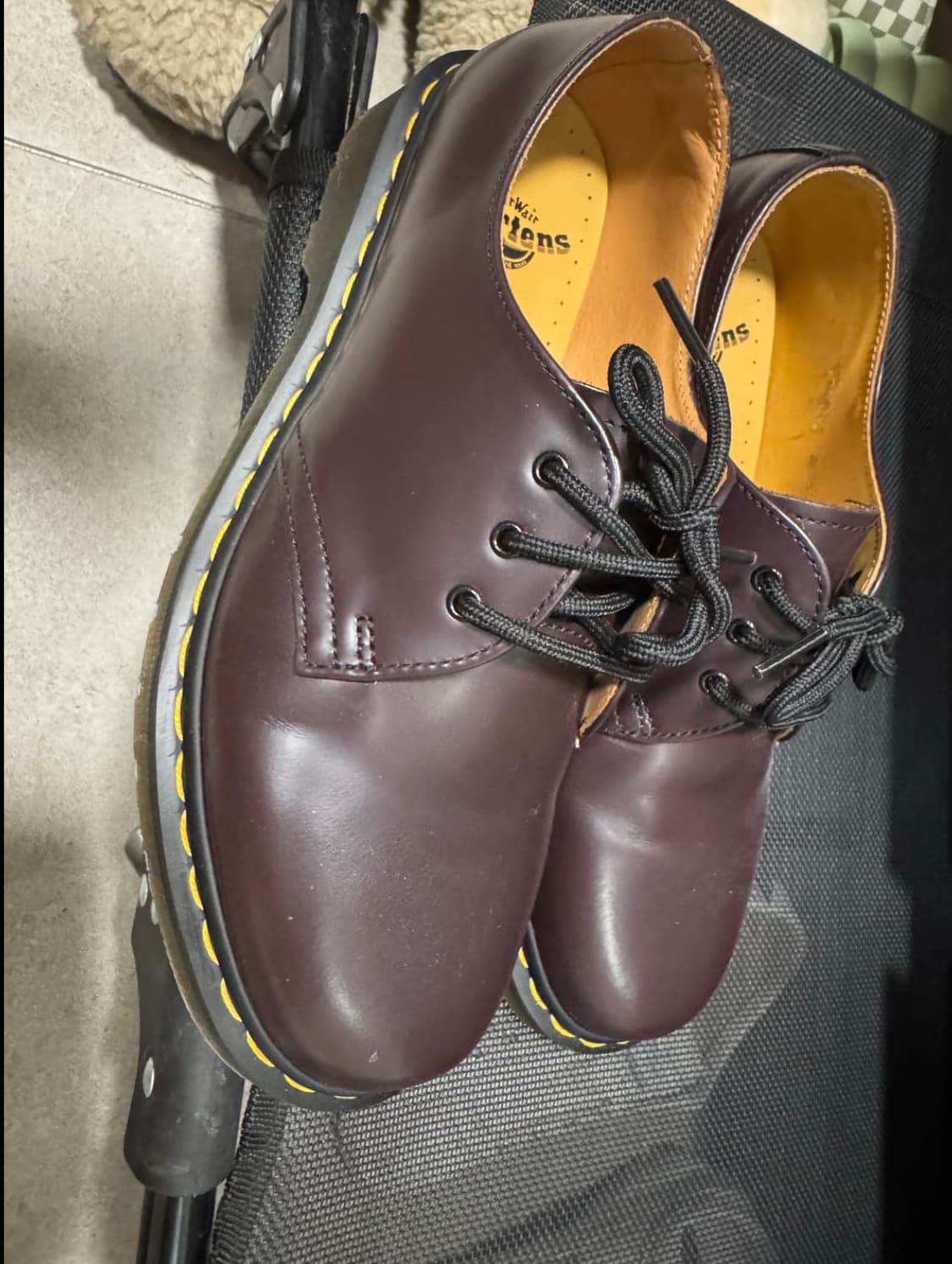 닥터마틴 스무스1461 버건디 260 상품이미지2