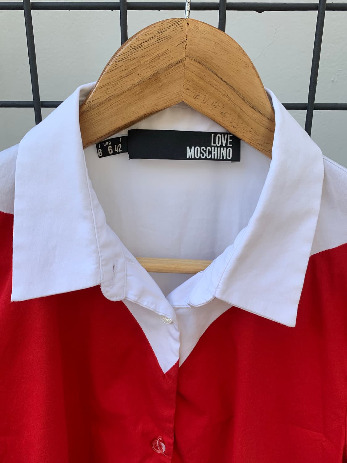 러브 모스키노 하트 반팔 셔츠 상품이미지4