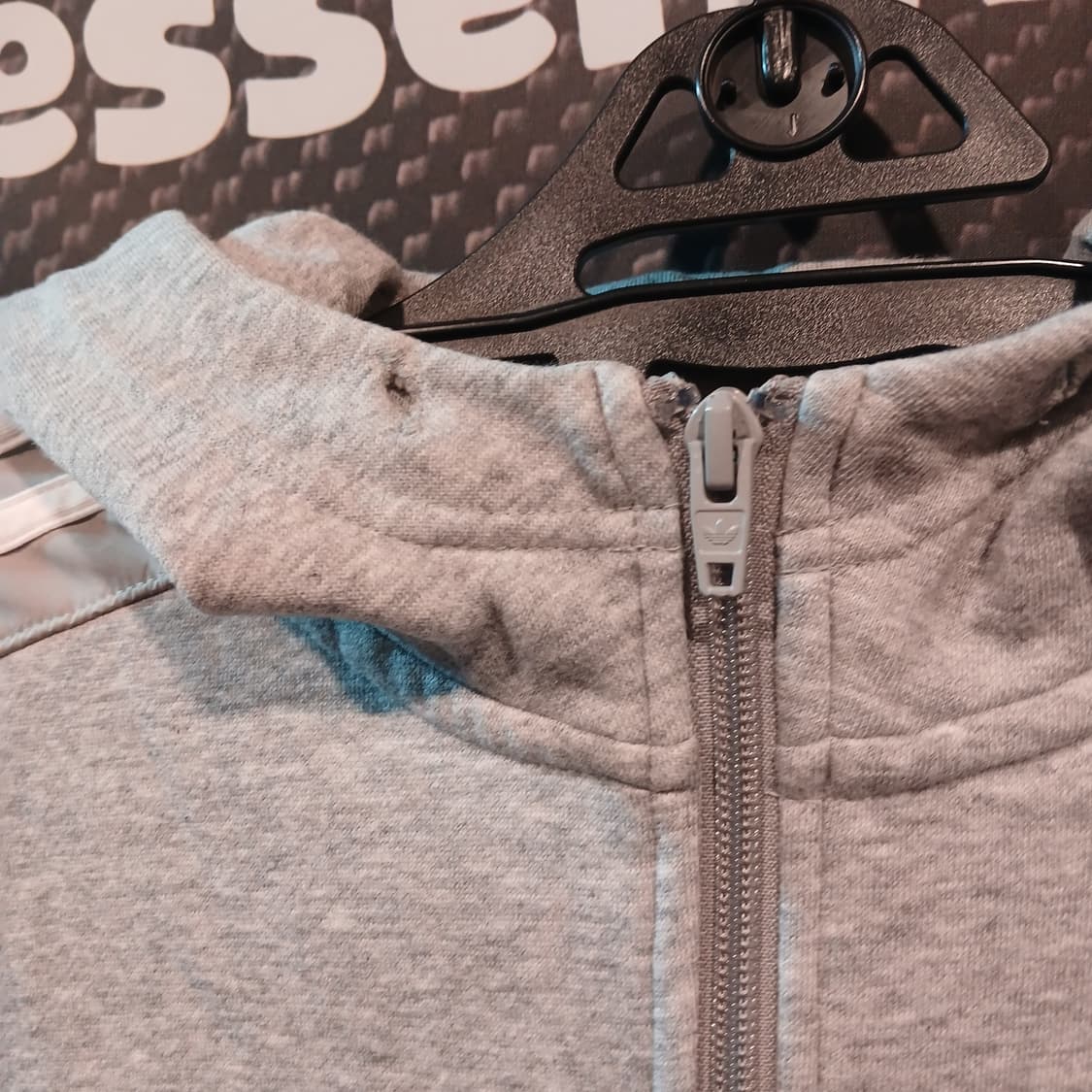 아디다스 파이어버드 회색 트랙 후드집업 상품이미지4