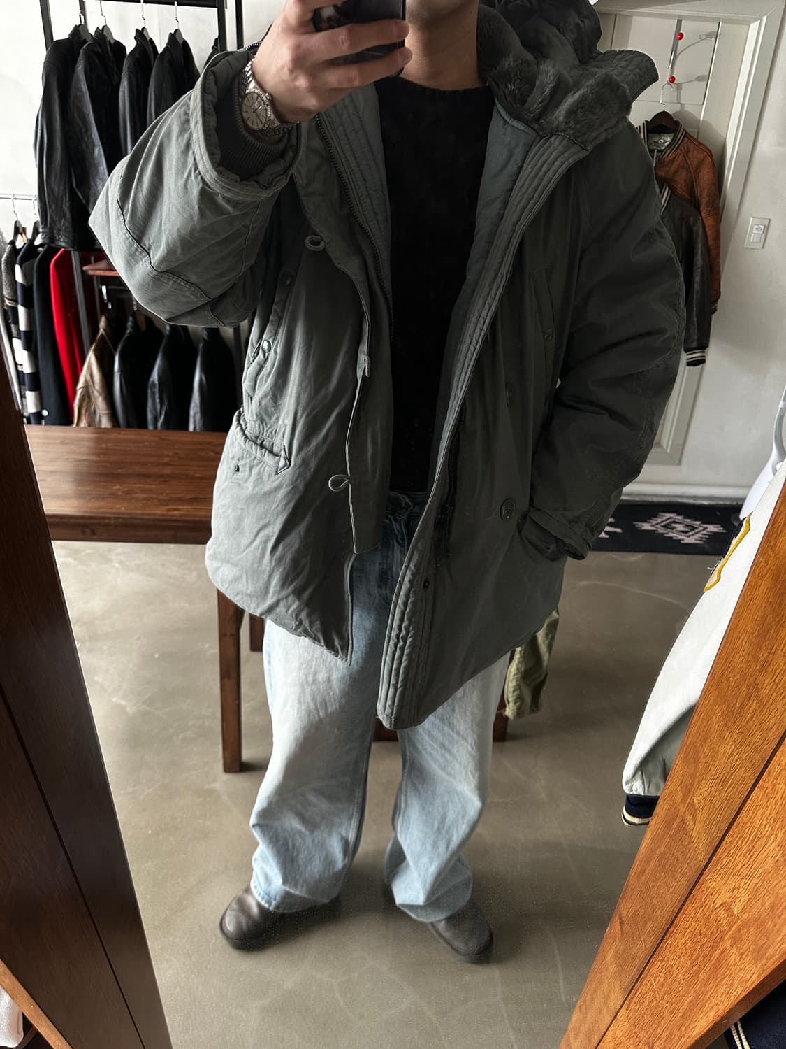 us air force N-3B parka 미공군  상품이미지6