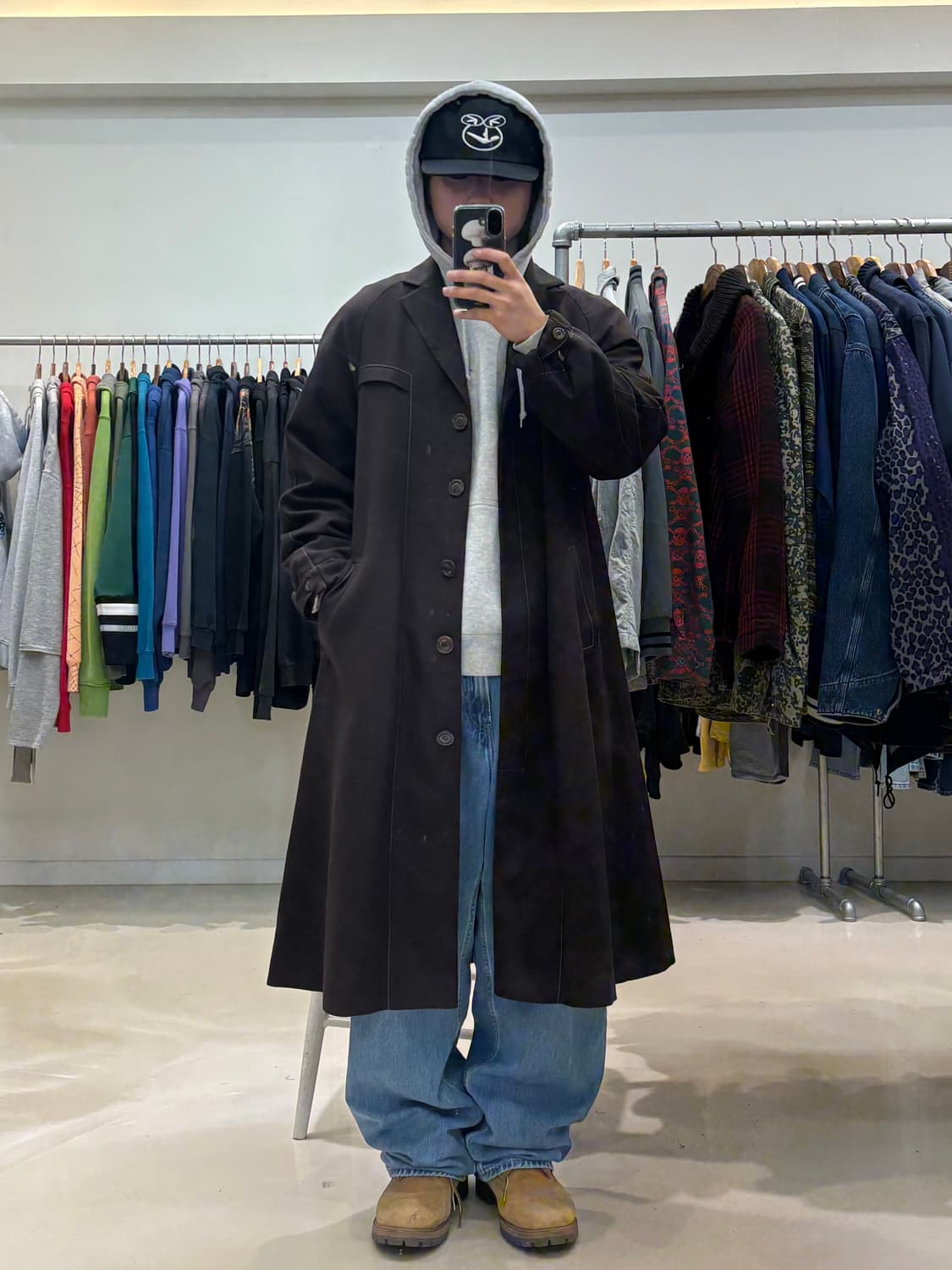 마뗑킴 롱 코트 상품이미지7