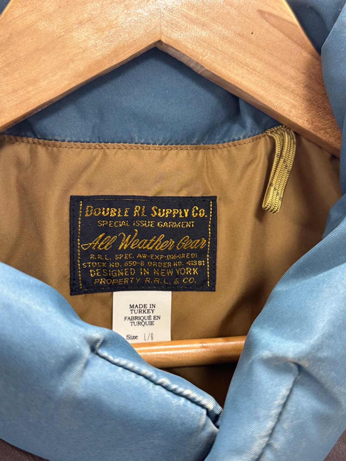 더블알엘 패딩 조끼 / L 상품이미지4