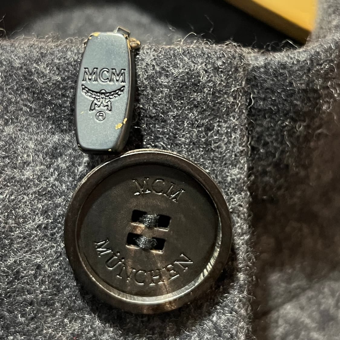 MCM 빈티지 울 자켓 상품이미지2