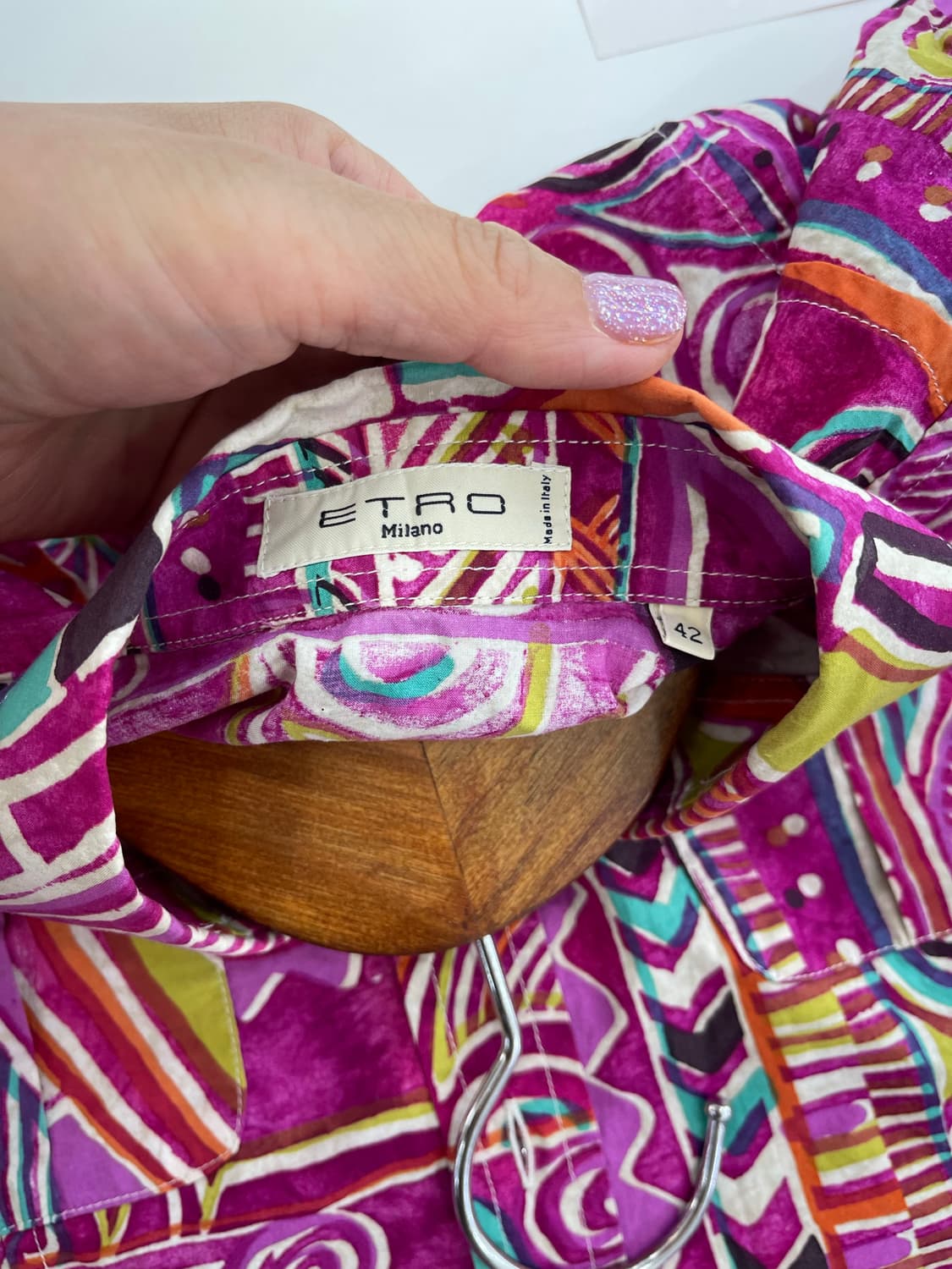 에트로 여성 반팔 남방 상품이미지8