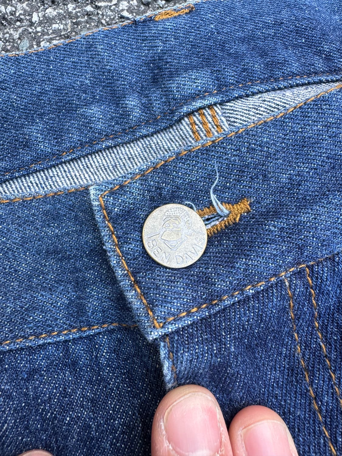 벤데이비스 빈티지 카펜터 워크 데님팬츠 상품이미지3