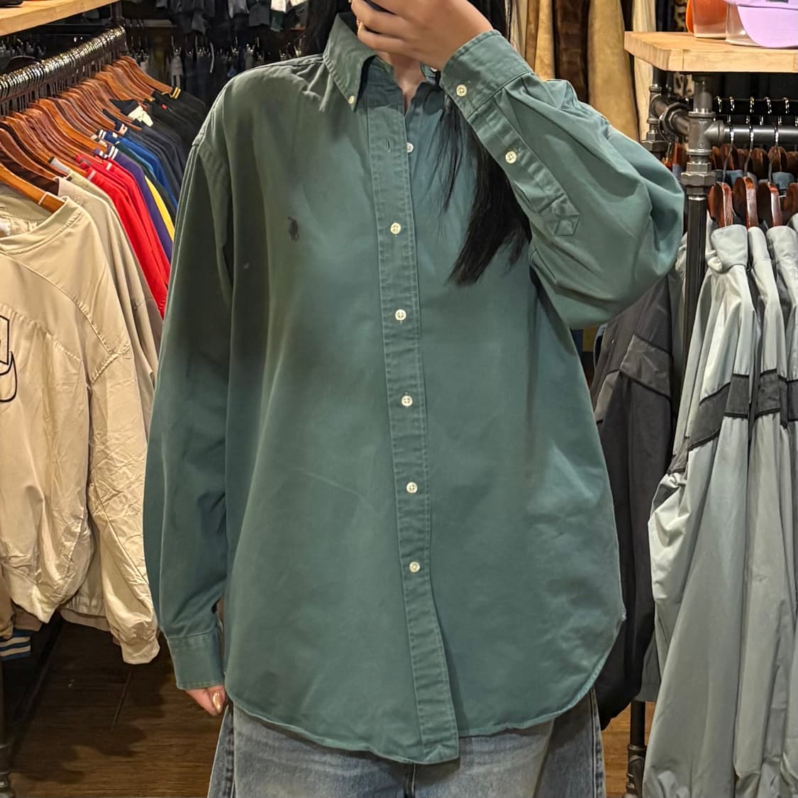 [HI] Polo 폴로 긴팔 셔츠 상품이미지1