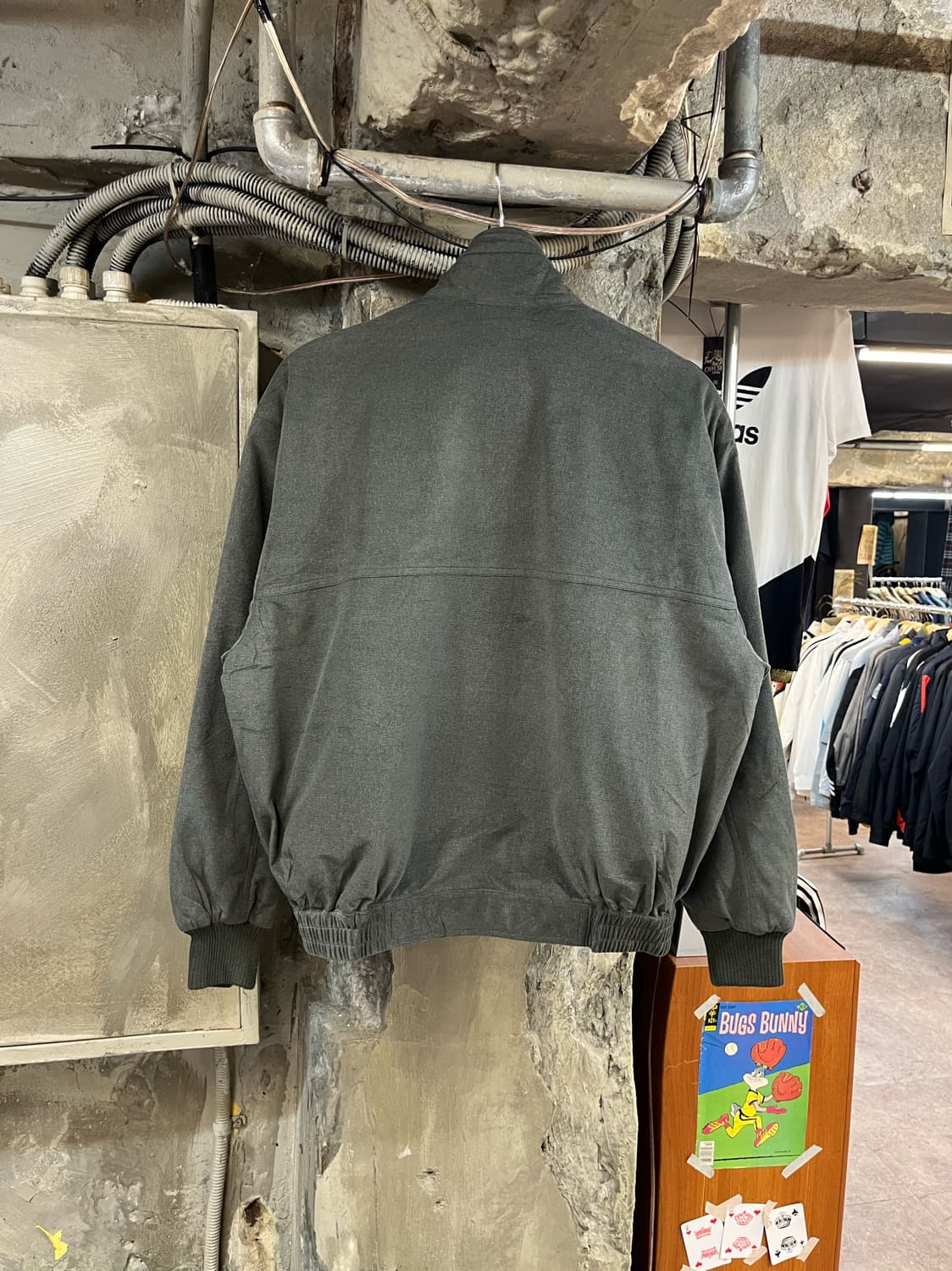 지아니 발렌티노 해링턴 자켓 딥그레이 L #csz1838 상품이미지2