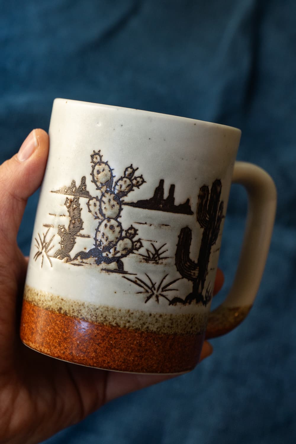 빈티지 오타기리 머그컵 Vintage Otagiri Cactus Mug 상품이미지2