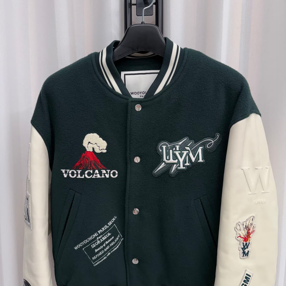 [46] 우영미 볼케이노 바시티 자켓 상품이미지3