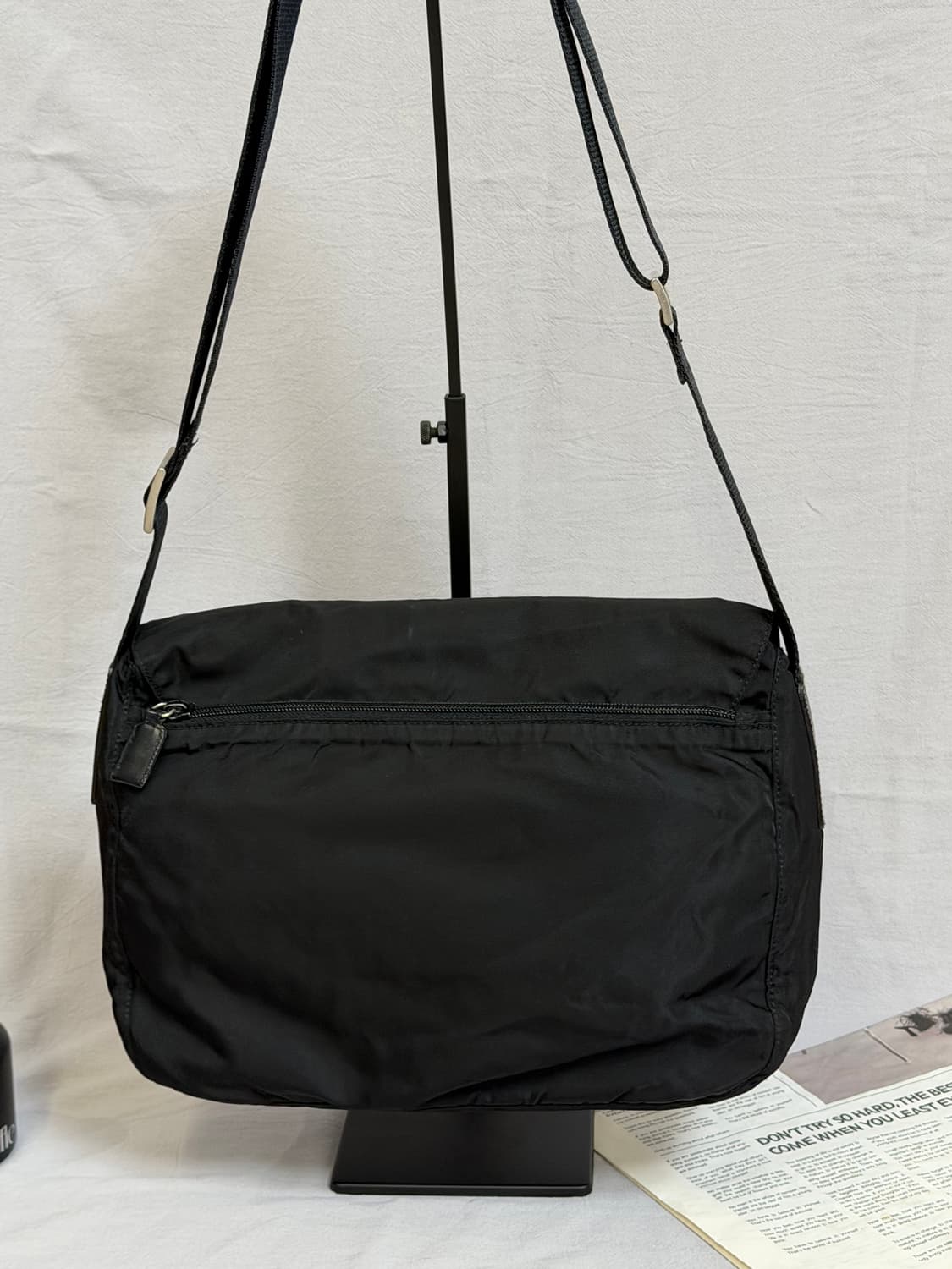 프라다 메신저백 나일론 포코노 테수토 숄더백 남녀공용 상품이미지7