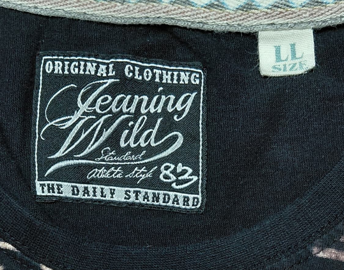 [LL] Jeaning Wild 웨스턴 컬리지 에스닉 프린팅 티셔츠 상품이미지5