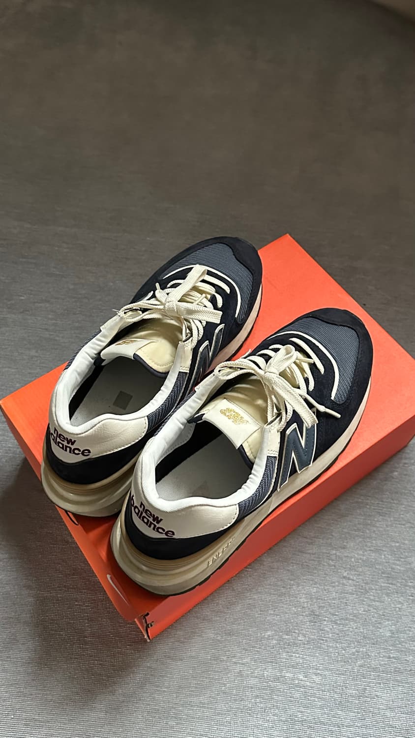 뉴발란스 574 레거시 네이비 280 판매 상품이미지3