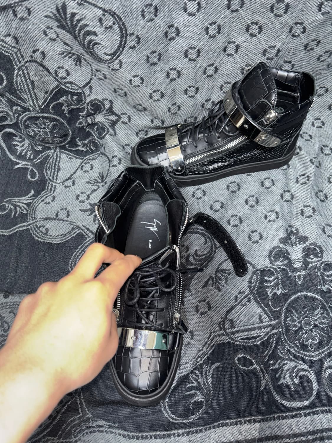 쥬세페 자노티 하이탑 스니커즈 43 상품이미지5