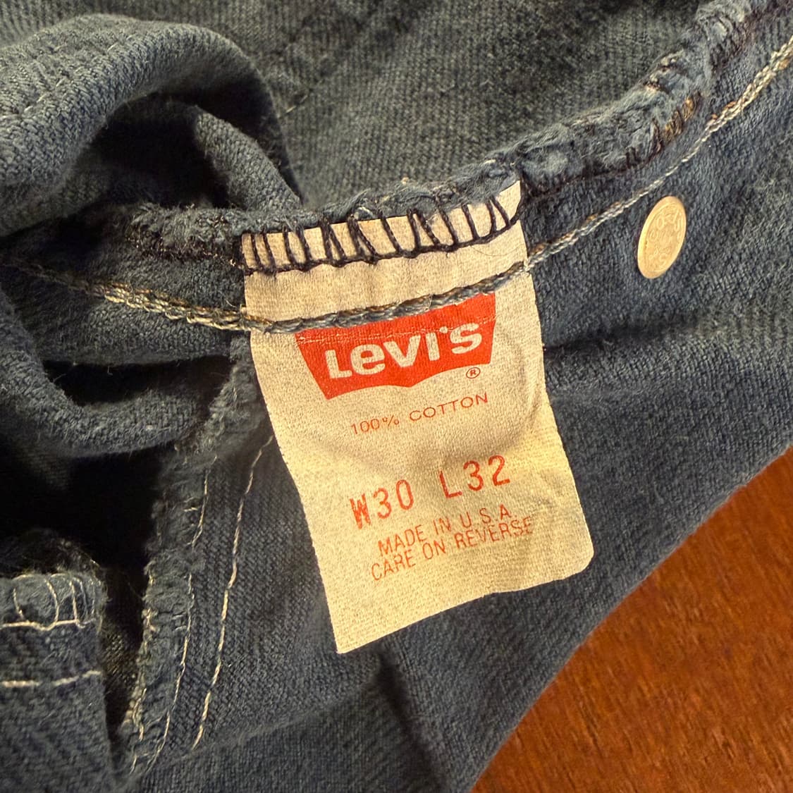 90s Made in USA 미국 빈티지 리바이스 실버탭 청바지 상품이미지9