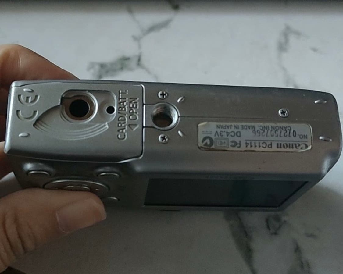 캐논 파워샷 SD500 (캐논 익서스 700 IXUS700) 빈티지 디카 상품이미지8