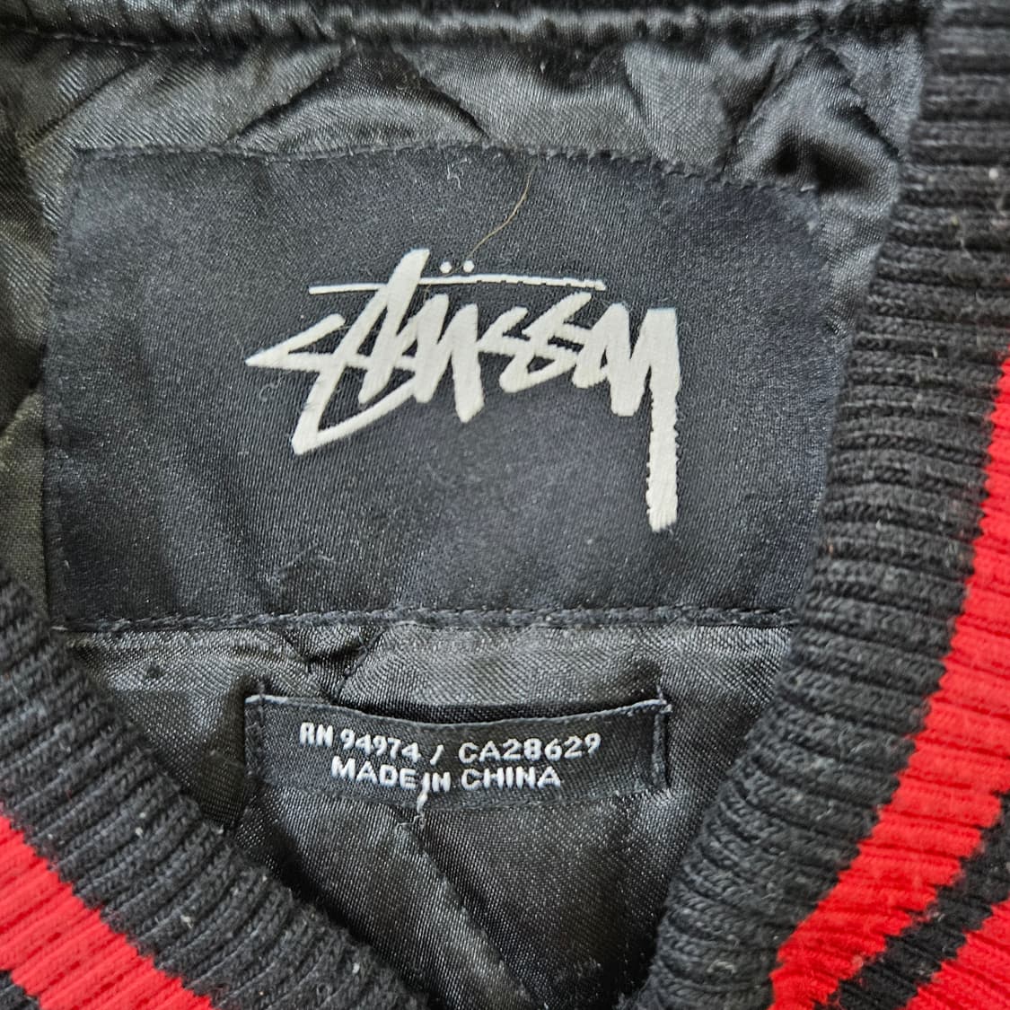 M 정품 스투시 울 바시티 자켓 0316Y 상품이미지3