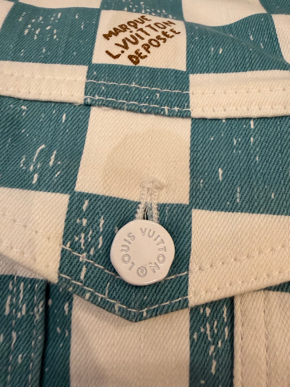 21SS 루이비통 (버질아블로) 다미에 트러커 자켓 상품이미지2