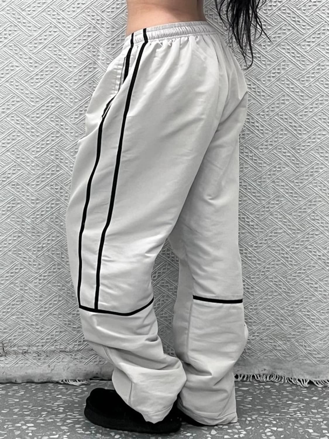 나이키 올드스쿨 빈티지 사이드라인 바람막이 트랙팬츠 XL C10320 상품이미지2