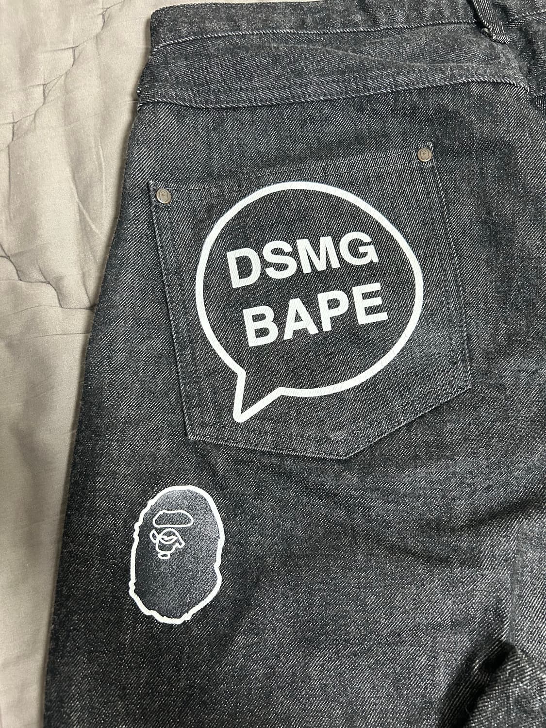 베이프 x DSMG 데님팬츠 (희귀매물) 상품이미지8