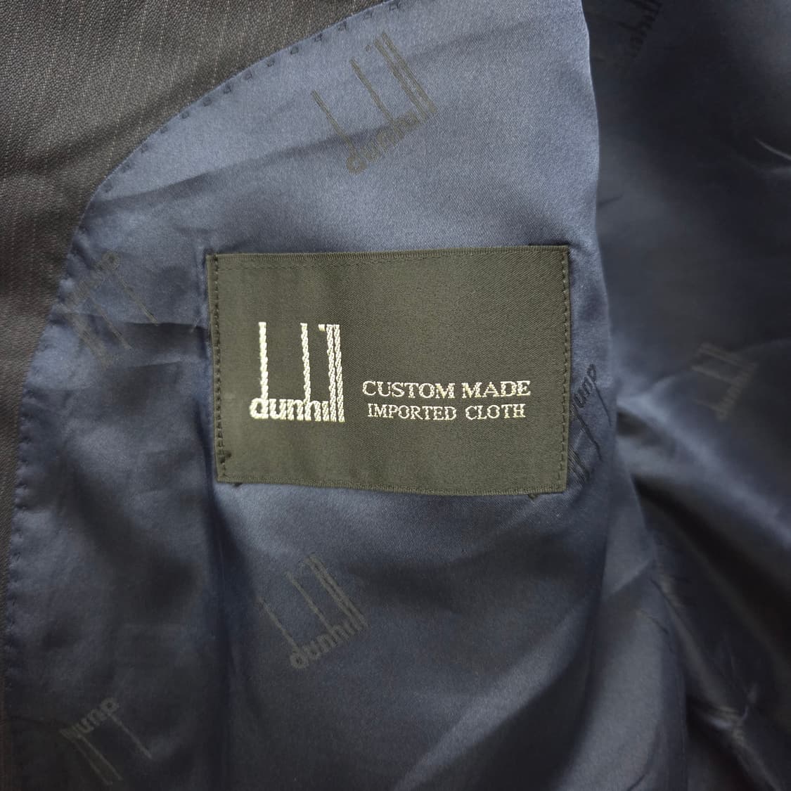 dunhill 던힐 블랙 더블 버튼 정장 자켓 남XL 상품이미지4